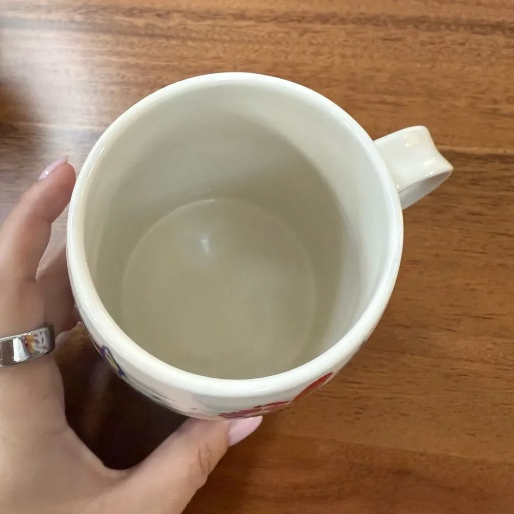 Anthropologie Starla Halfmann Petal Floral Palette M Mug